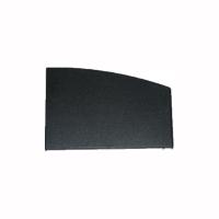 Pulverschachtdeckel schwarz